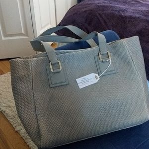 LOVE, ALEX leather handbag with wrislet